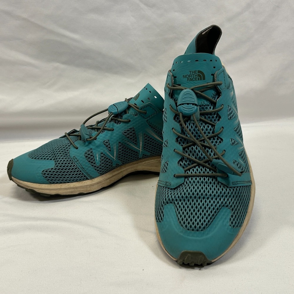 North Face Running Shoe Litewave Flow Womens Sz 8.5 Outdoor Terrain Trail Vibram - Picture 3 of 12